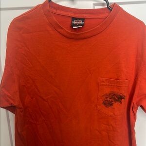 Harley-Davidson Men's Orange T-Shirt